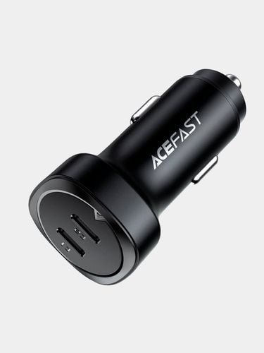 Автомобильное зарядное устройство для быстрой зарядки Acefast B2, Черный, фото