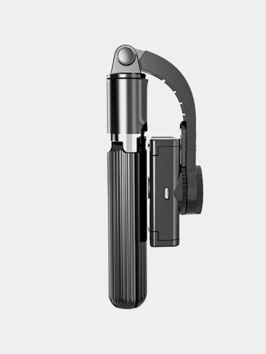Селфи палка со стабилизатором монопод Gimbal Stabilizer L08, Черный, фото