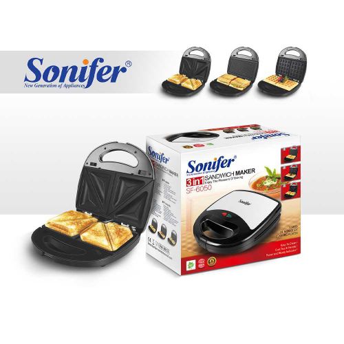 Сэндвичница Sonifer 3 в 1 SF-6063