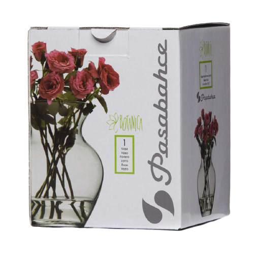 Ваза для цветов Pasabahce Flora 43206, Прозрачный, купить недорого