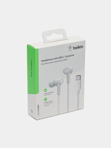 Проводные наушники Belkin NCN935, Белый, фото