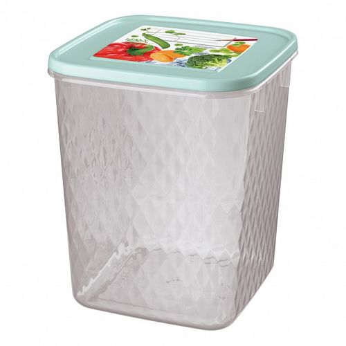 Контейнер для замораживания и хранения продуктов с декором Кристалл 4311303, 2.3 л
