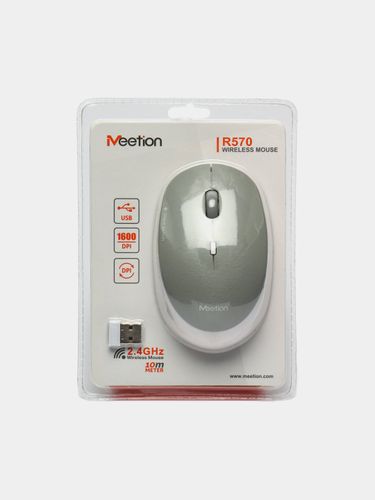 Беспроводная мышь Meetion R570, Серый