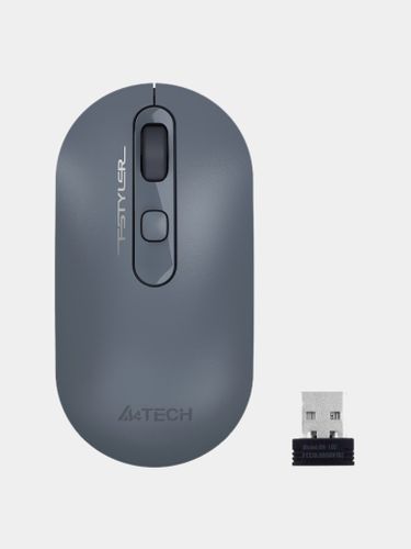 Беспроводная мышь A4tech, 2.4G, Серый
