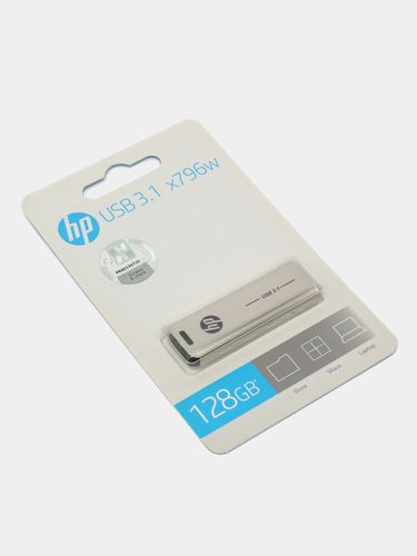 Флешка USB 3.1 HP, 128 GB, Серый, фото