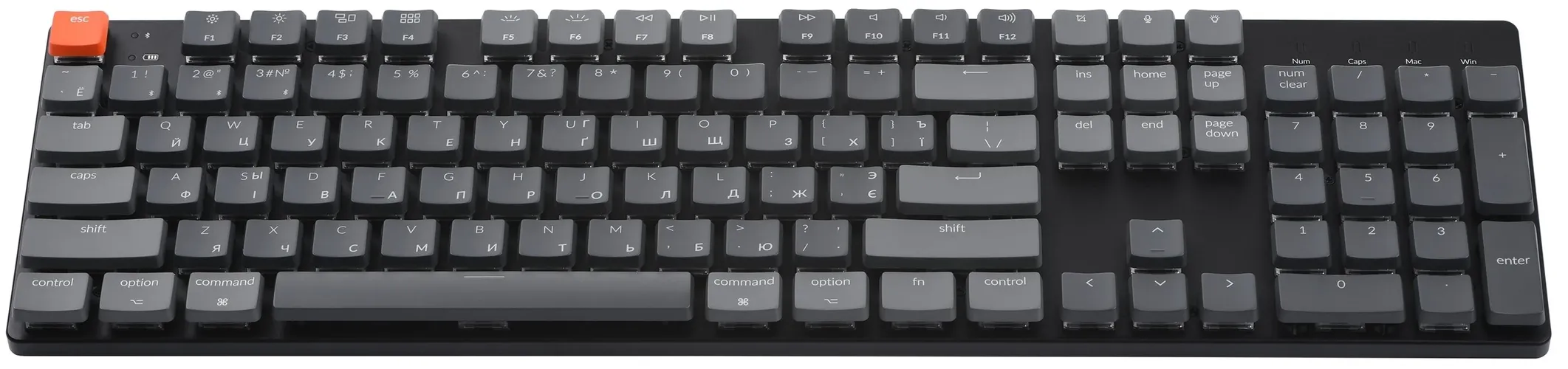 Клавиатура Keychron K5 SE Brown RGB, фото
