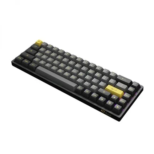 Клавиатура Akko 3068B Plus Black&Gold CS Jelly Black RGB, фото