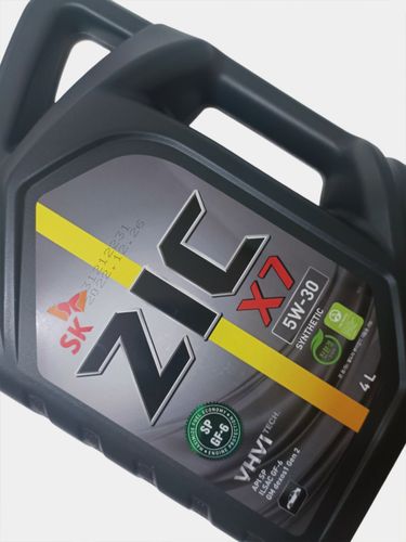 Синтетическое моторное масло Zic X7 5W30, 4 л, фото