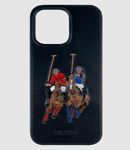 Чехол Santa Barbara Polo & Racquet Club Jocket Series для iPhone 14, Черный