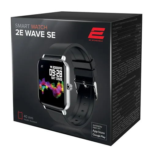 Смарт-часы 2E Wave SE, 40 мм, Серебристый, купить недорого