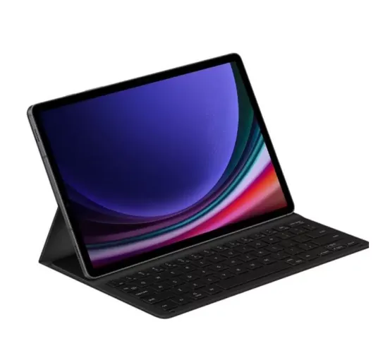 Klaviatura g‘ilofi Samsung Galaxy Tab S9+ Book Cover Keyboard, Qora