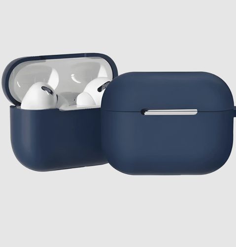 Чехол Green Lion Silicone Case Berlin Series For AirPods Pro 2, Голубой