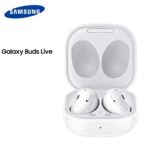 Simsiz naushniklar Samsung Galaxy Buds Live, oq