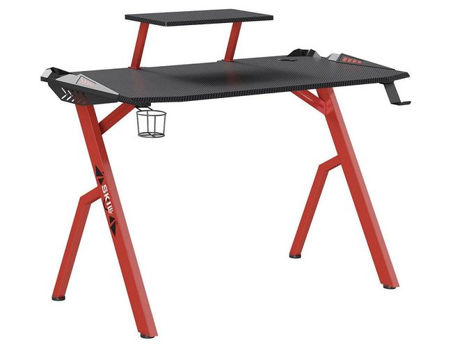 Металлические столы SKILLL CTG-001, Черный-красный