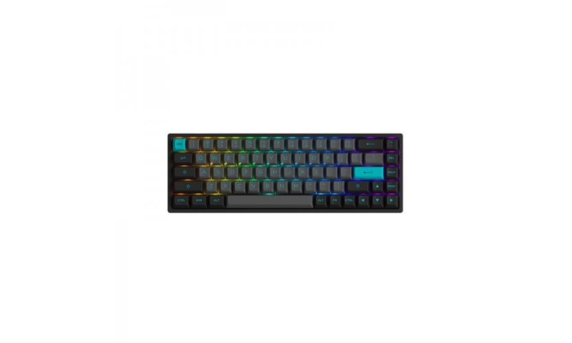 Клавиатура Akko 3068B Plus Black&Cyan CS Jelly Pink RGB, купить недорого