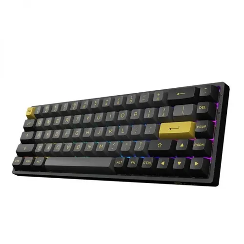 Клавиатура Akko 3068B Plus Black&Gold CS Jelly Pink RGB, 138900000 UZS