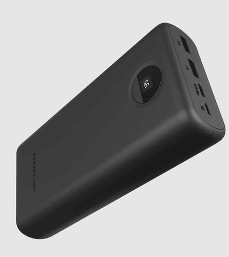 Внешний аккумулятор Powerology Quick Charge, 30000mAh, Черный, купить недорого