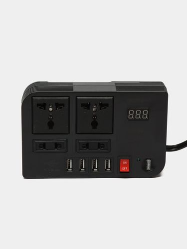 Удлинитель Green Lion Spark 3 Power Inverter 300W, Черный, купить недорого