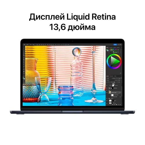 Ноутбук Apple MacBook Air 13.6-inch M2, Midnight, 8/512GB, в Узбекистане