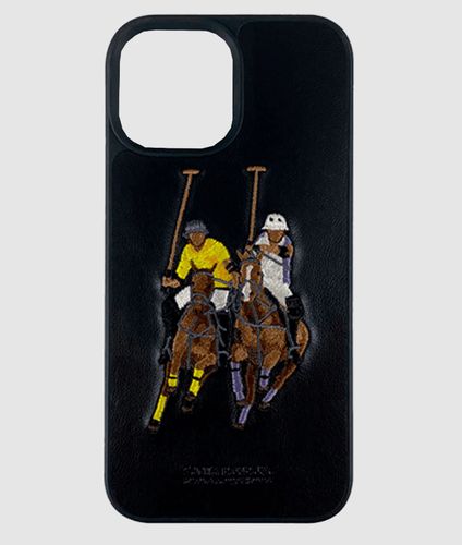 Чехол Santa Barbara Polo & Racquet Club Jockey Series для iPhone 13 Pro Max, Черный