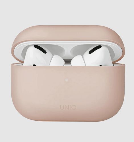 Чехол Uniq Lino Sillicone Case для AirPods Pro 2, Розовый