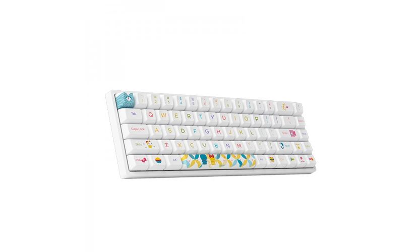 Клавиатура Akko 3098B Doraemon Rainbow CS Jelly Pink RGB, купить недорого