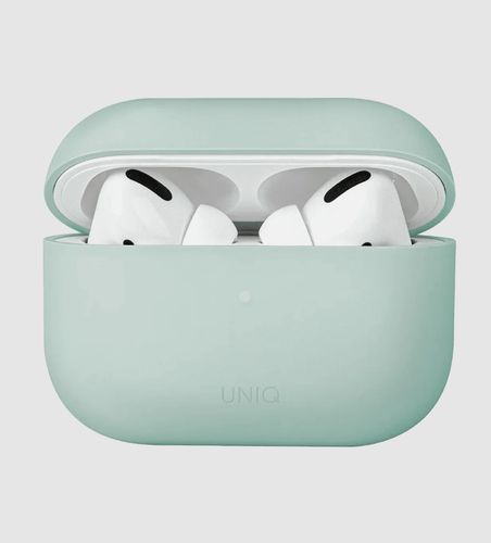 Чехол Uniq Lino Sillicone Case For AirPods Pro 2, Зеленый