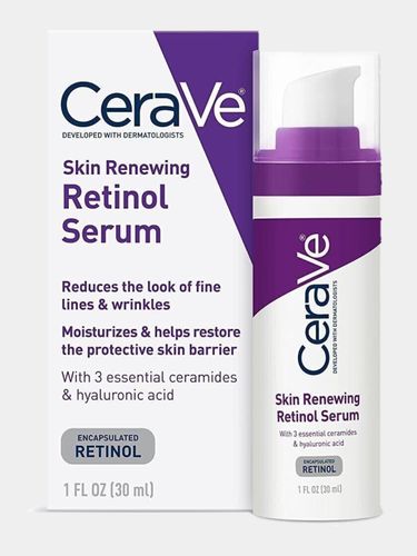 Обновляющая сыворотка с ретинолом для лица CeraVe Skin Renewing Retinol Serum, 30 мл