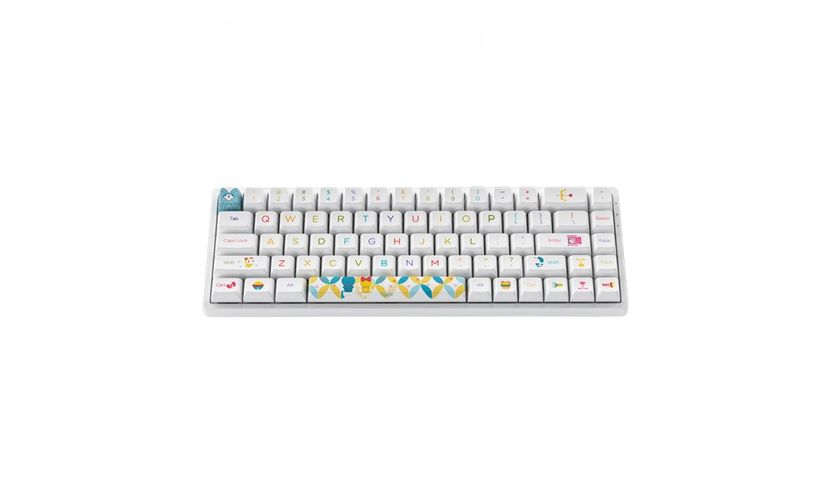 Клавиатура Akko 3068B Doraemon Rainbow CS Jelly Pink RGB, купить недорого