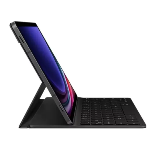 Klaviatura g‘ilofi Samsung Galaxy Tab S9+ Book Cover Keyboard, Qora, купить недорого