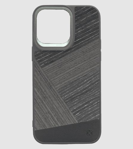 Чехол Kajsa Outdoor Collection Tangram For iPhone 15 Pro, Серо-черный