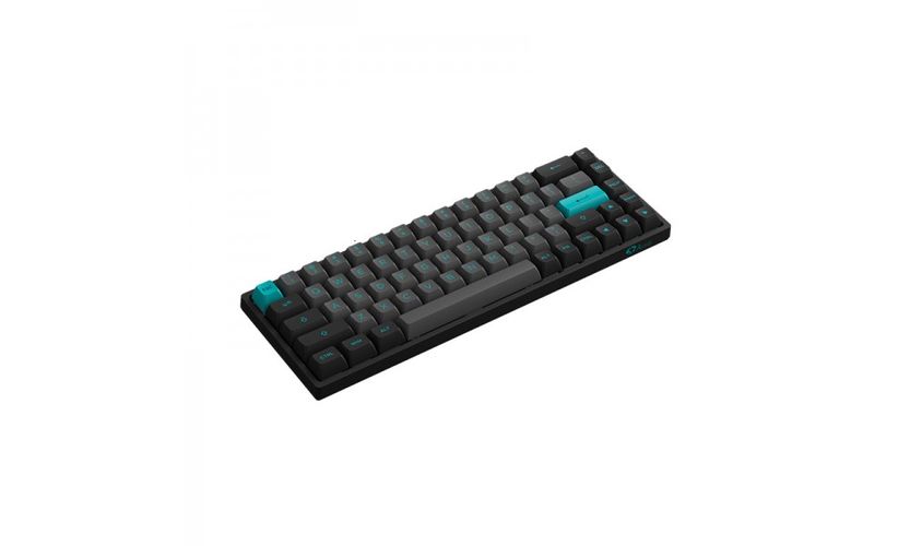 Клавиатура Akko 3068B Plus Black&Cyan CS Jelly Black RGB, фото
