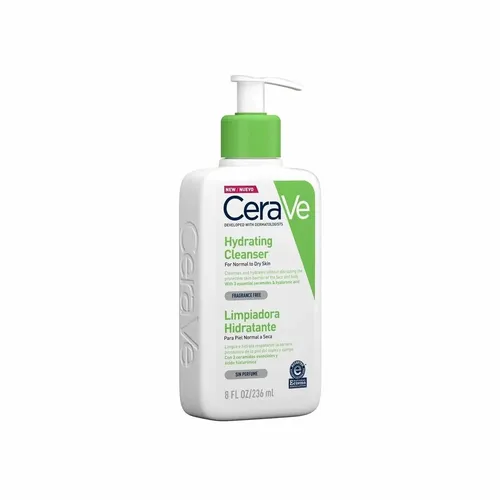 Увлажняющий очищающий крем-гель CeraVe Hydrating Cleanser, 236 мл, купить недорого