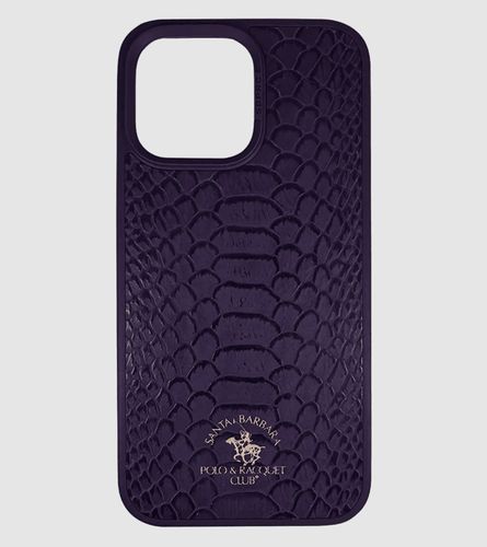 Чехол Santa Barbara Polo & Racquet Club Knight Series для iPhone 14 Pro Max, Фиолетовый