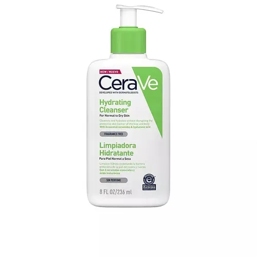 Увлажняющий очищающий крем-гель CeraVe Hydrating Cleanser, 236 мл