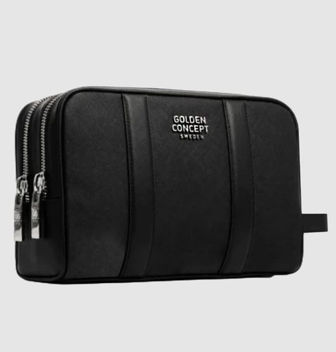 Сумка Golden Concept Toiletry Bag Saffiano Leather, Черный