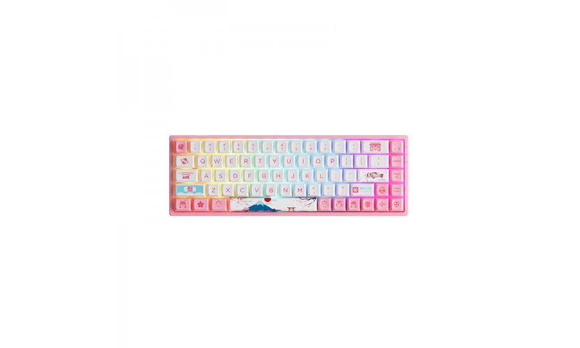 Клавиатура Akko 3068B PlusTokyo R2 CS Jelly Pink RGB