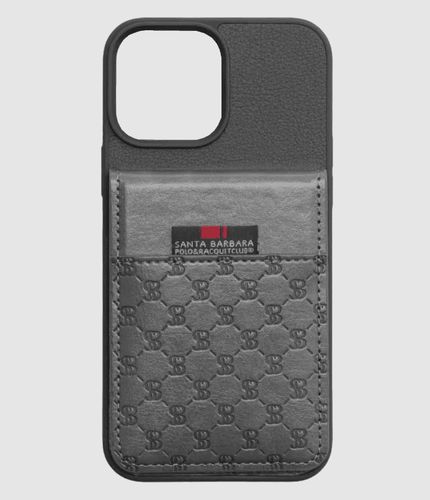 Чехол Santa Barbara Polo & Racquet Club Hulda Series/Wallet для iPhone 14 Pro Max, Серый