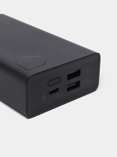 Внешний аккумулятор Baseus Adaman2 Digital Display Fast Charge Power Bank, 20000 mAh, 30 Вт, Черный, в Узбекистане