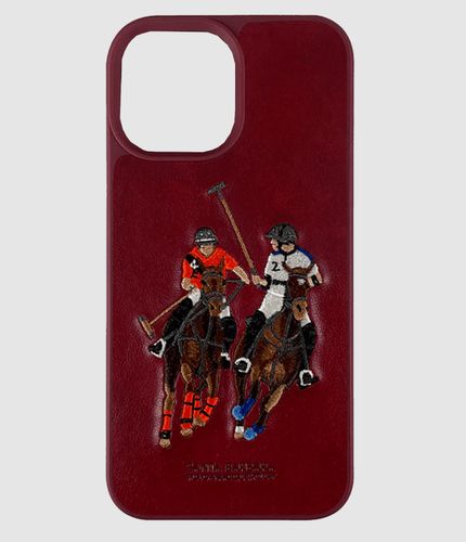 Чехол Santa Barbara Polo & Racquet Club Jockey Series For iPhone 13 Pro Red, Красный