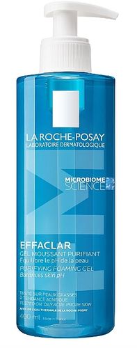 Очищающий пенящийся гель для умывания La Roche-Posay Effeclar Gel Moussant Purifiant, 400 мл