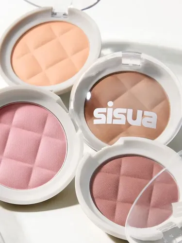 Кремовые спрессованные румяна Unleashia Sisua Butter Waffle Dough Blusher, №-1 Strawberry Vanilla, в Узбекистане