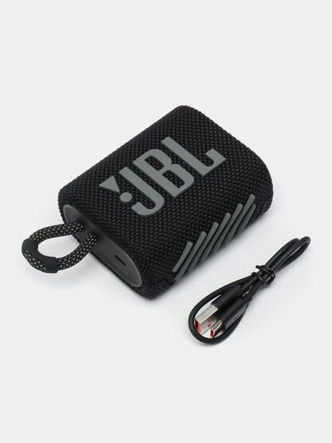 Беспроводная колонка JBL Go 3 Replica, Черный