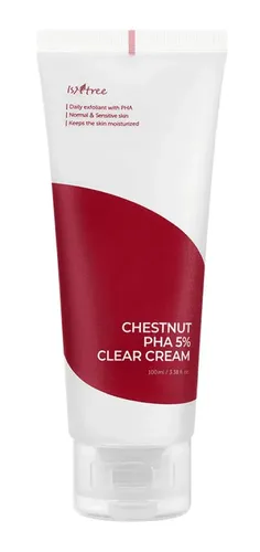 Обновляющий крем против воспалений IsNtree Chestnut PHA 5% Clear Cream, 100 мл