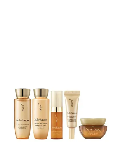 Набор косметики Sulwhaso Concentrated Ginseng Anti-Aging Set, фото