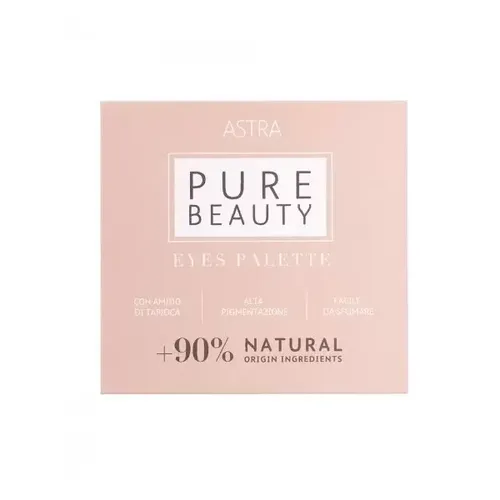 Тени для глаз Astra Pure beauty палетка, №-01, 91 гр, в Узбекистане