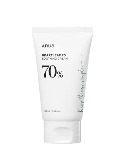 Крем для лица Anua Heartleaf 70% Soothing Cream, 100 мл