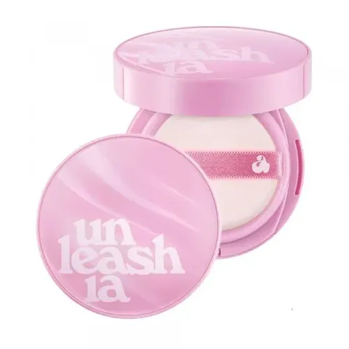 Тональный кушон с влажным финишем Unleashia Don't Touch Glass Pink Cushion, №-25N Molten