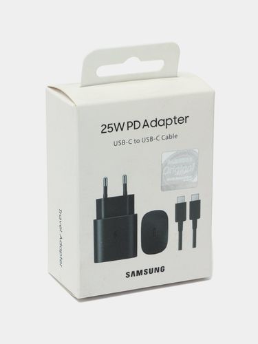 Зарядное устройство Samsung 25W Replica, Черный