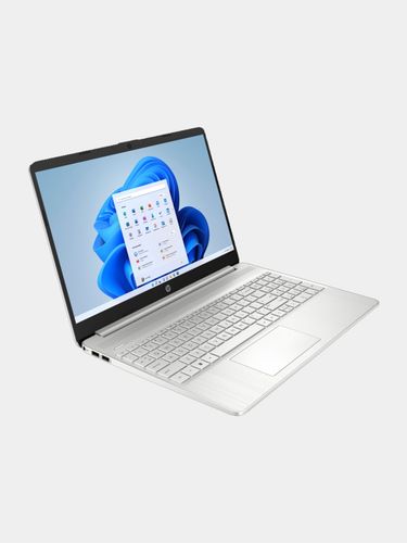 Noutbuk HP 15S-FQ5317TU|I5-1235U U|8 GB|512 GB|15.6"|IRIS XE W11, kumush, купить недорого